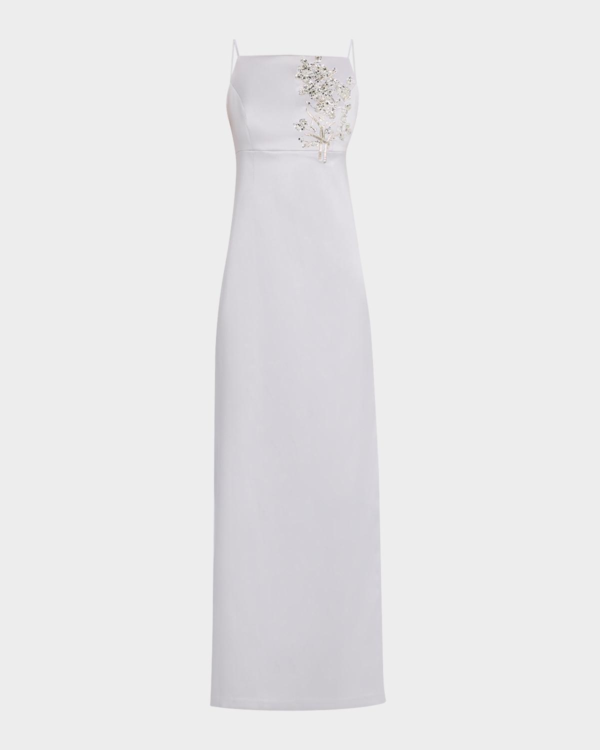 SACHIN BABI Pryce Embellished Mikado Column Gown