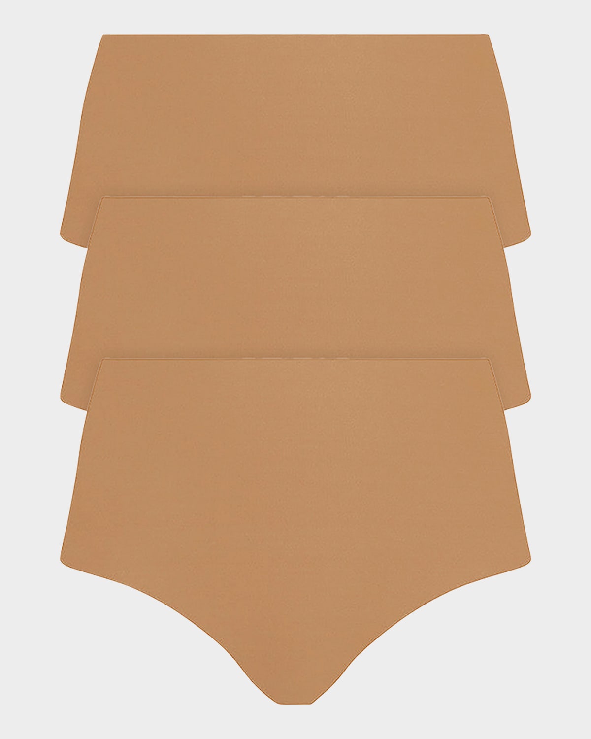 Commando Classic High-Rise Microfiber Bikini Briefs, Pack of 3