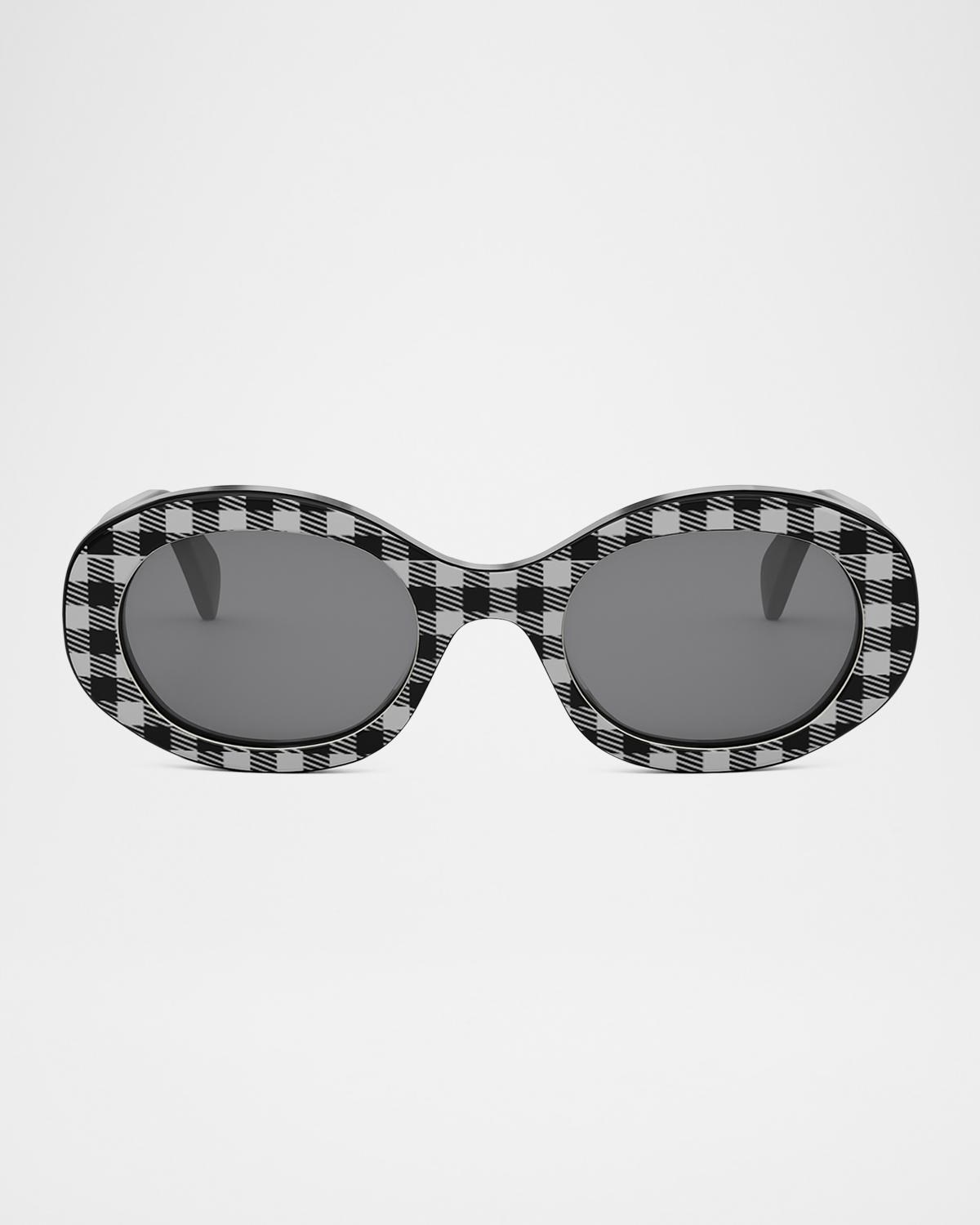 CELINE Triomphe Oval Sunglasses
