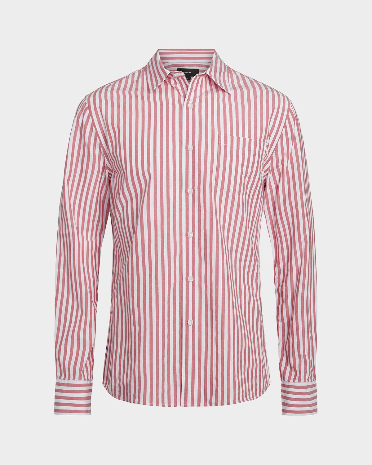 Vince Men's Hermosa Stripe Sport Shirt