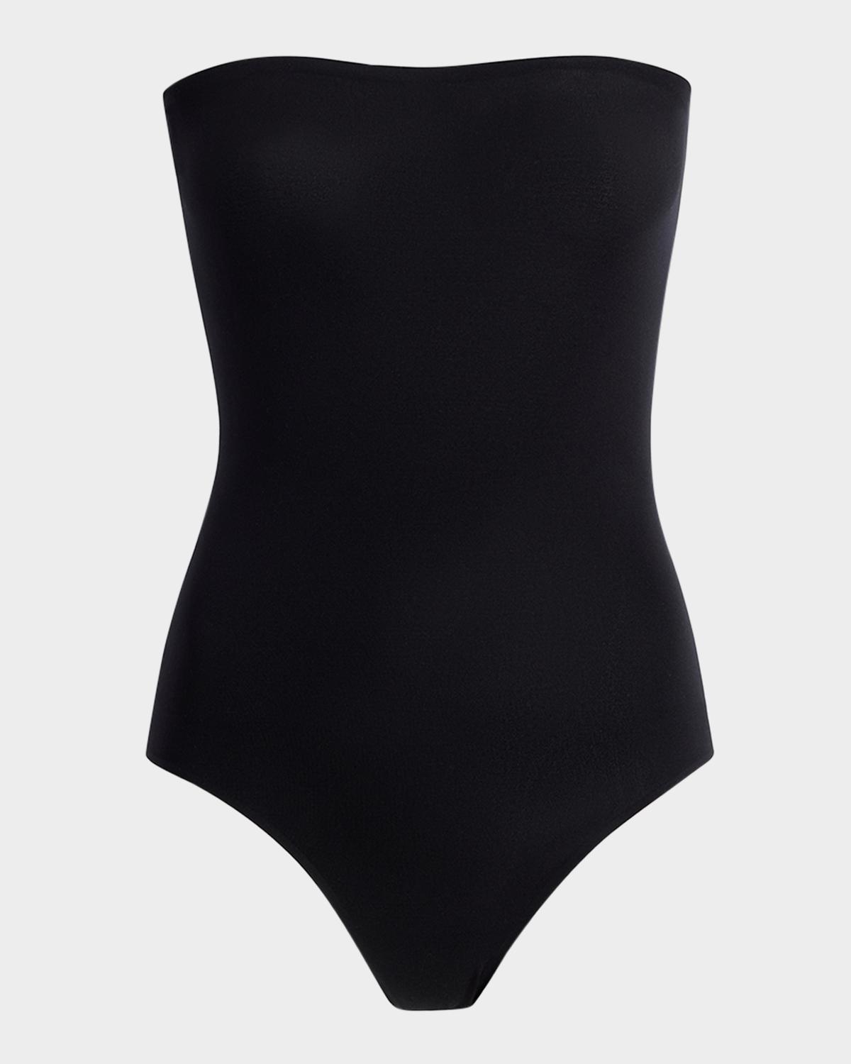 Commando Ballet Strapless Microfiber Thong Bodysuit