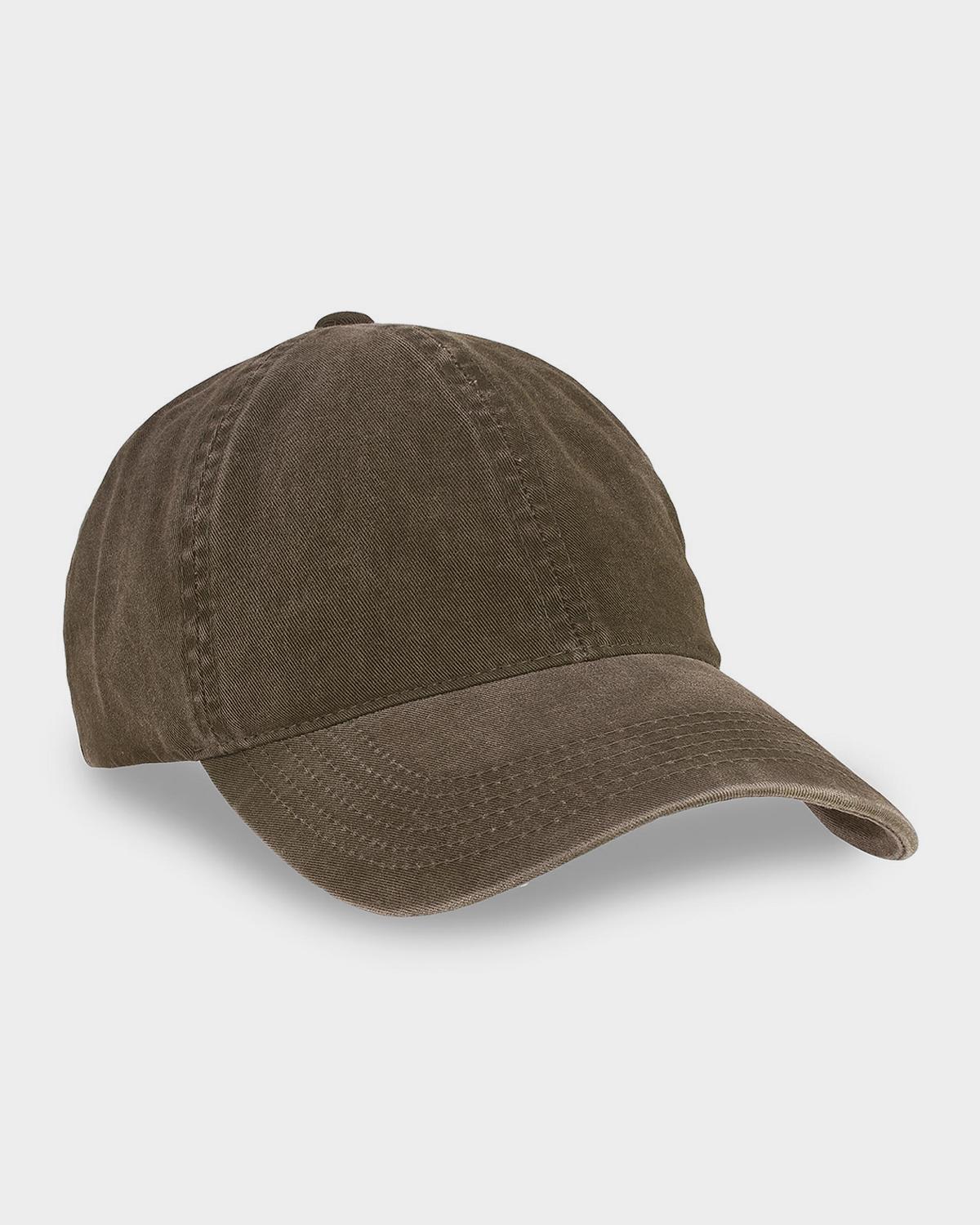 Varsity Headwear Men's Washed Cotton Six-Panel Baseball Cap