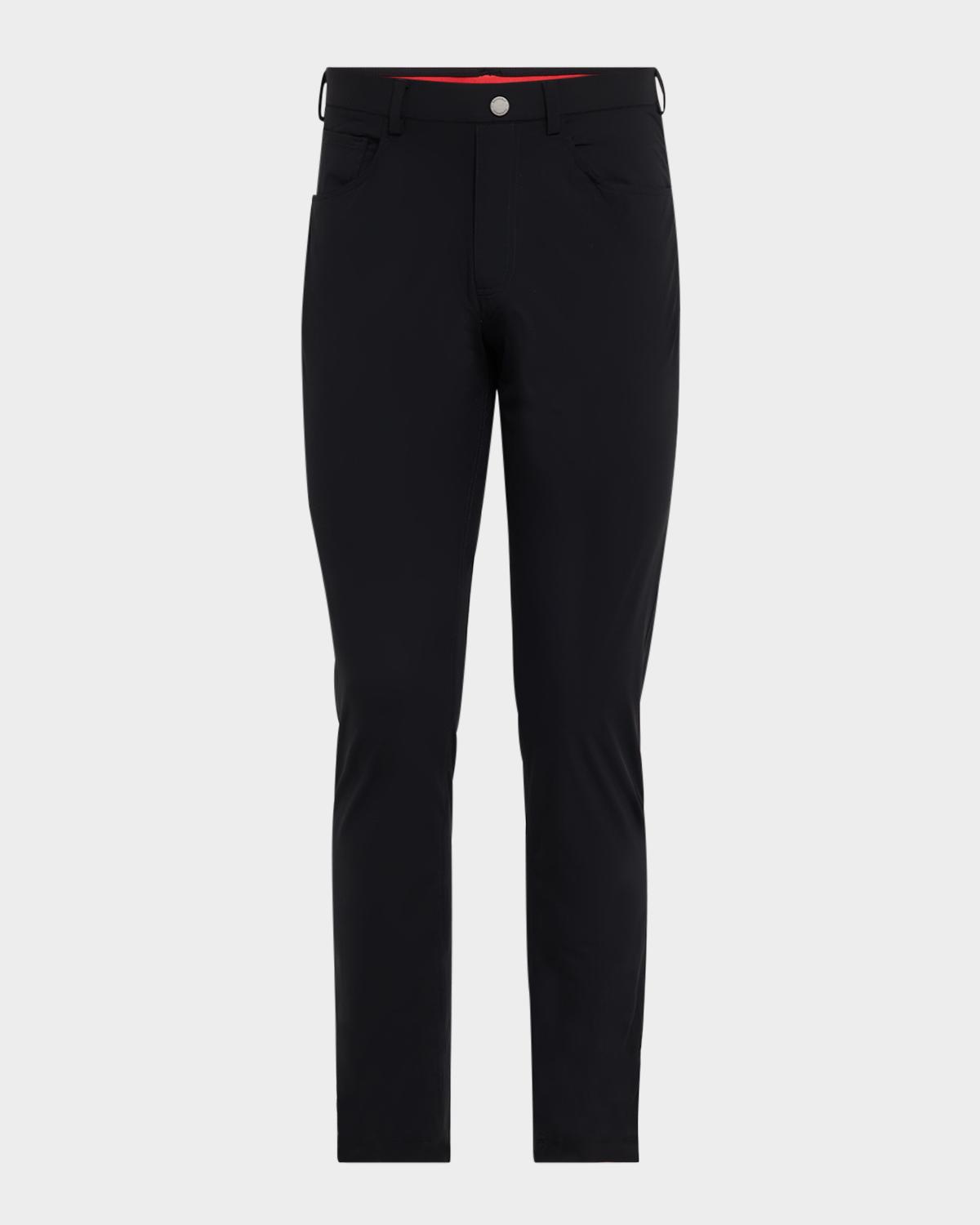 REDVANLY Men's Kent Pull-On Trousers