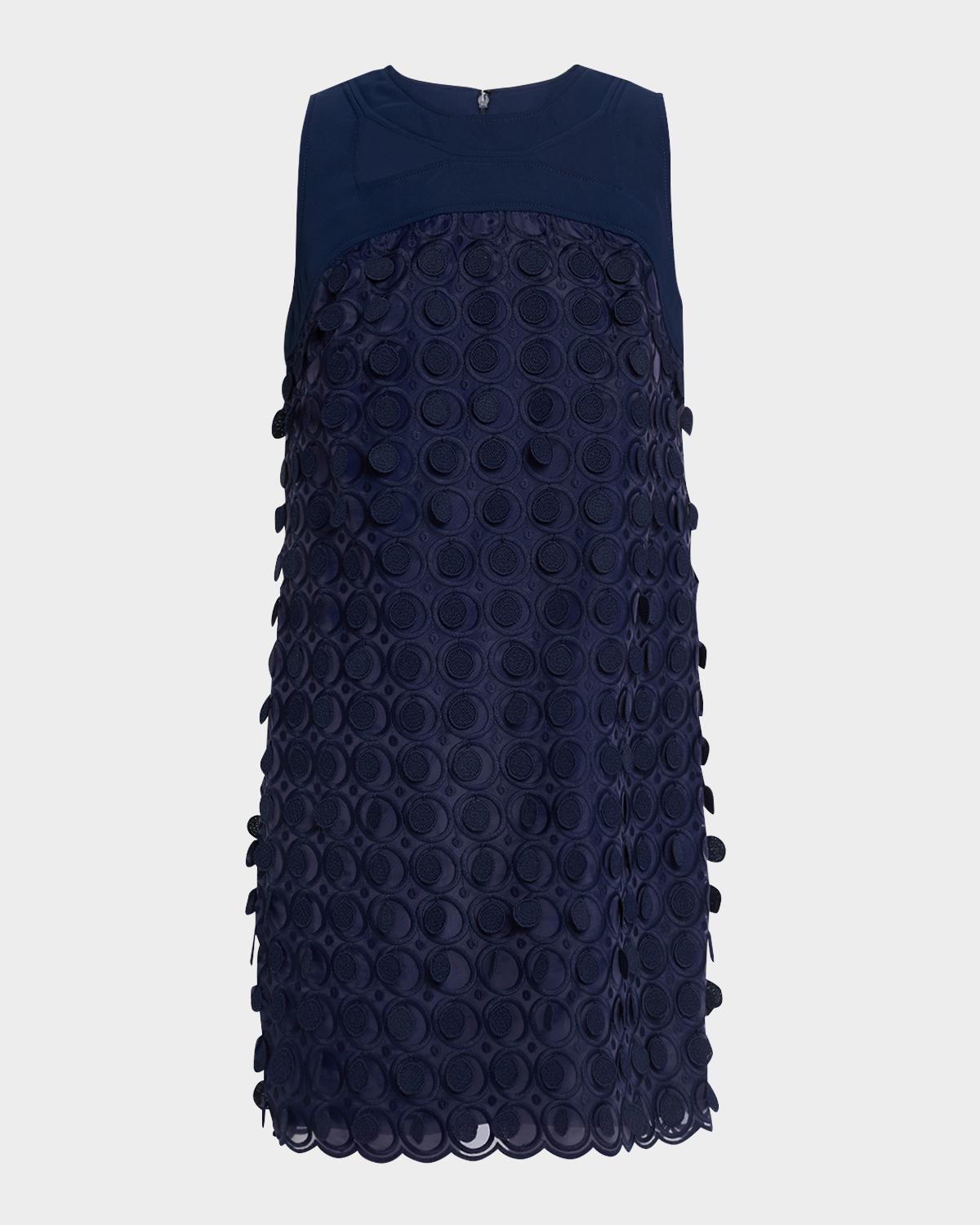 Trina Turk Bev 2 Cutout Woven Paillette Mini Dress