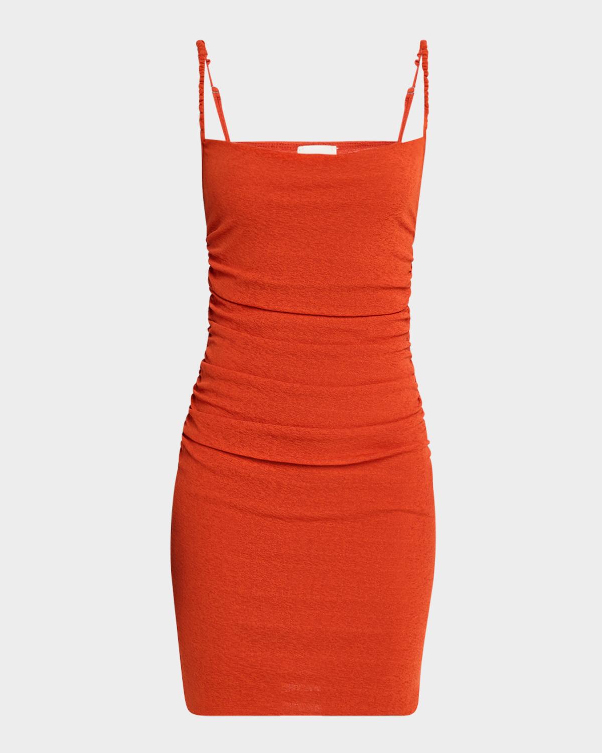 Nanushka Adie Ruched Bodycon Dress