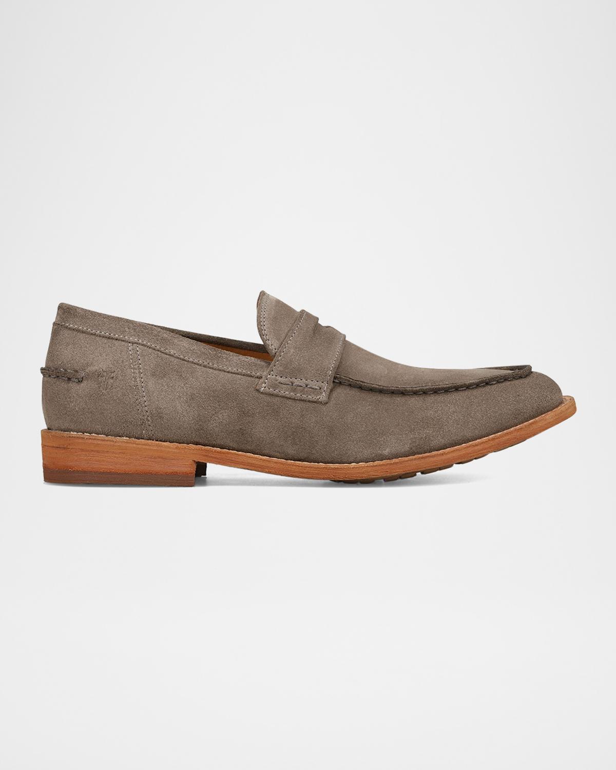 Frye Men's Tyler Flex Suede Penny Loafers