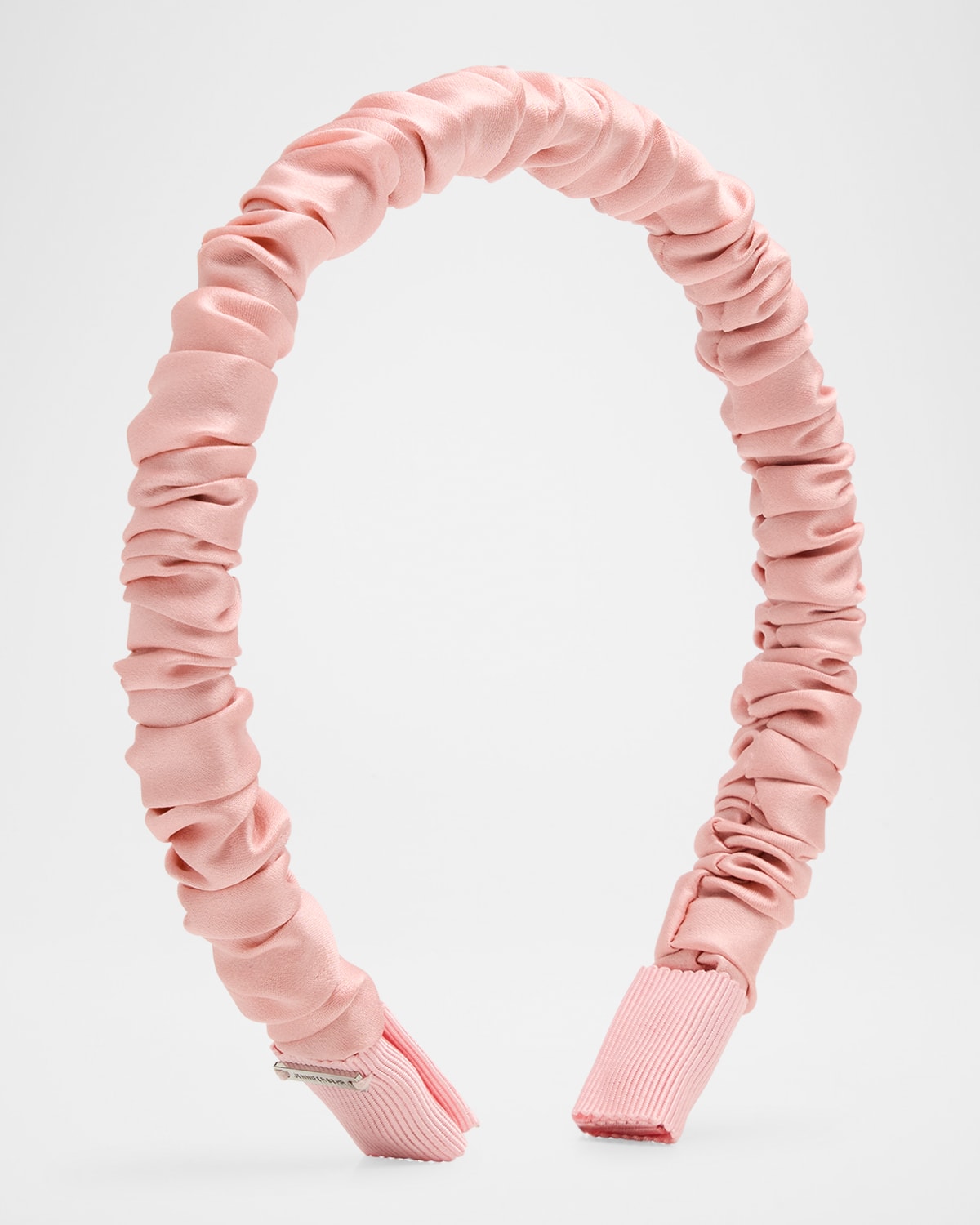 Jennifer Behr Rory Ruched Satin Headband