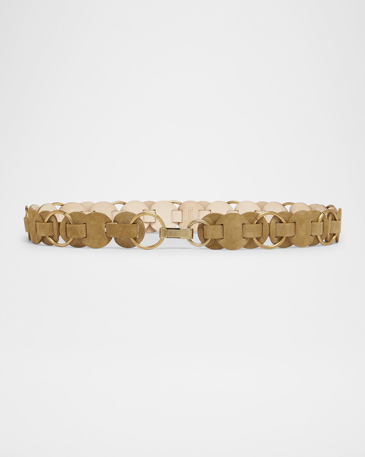 Isabel Marant Lota Circular Suede Belt 