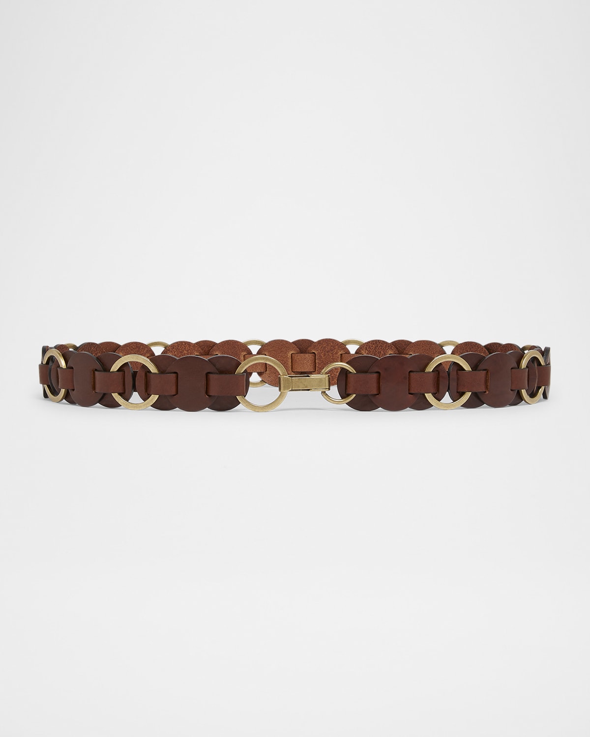 Isabel Marant Lota Circular Leather Belt