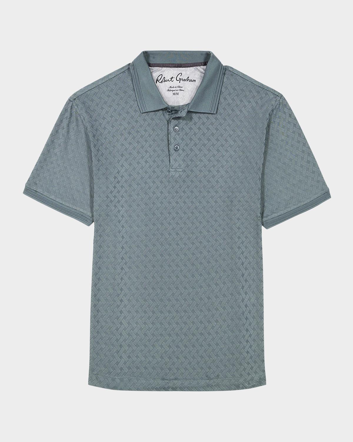 Robert Graham Men's Elias Jacquard Polo Shirt