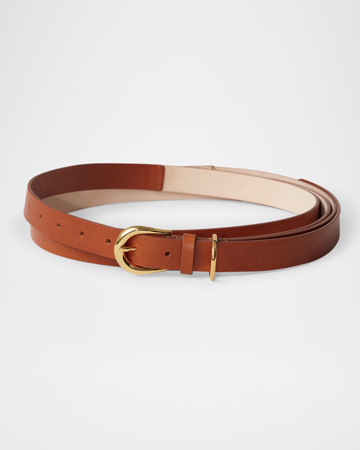 Déhanche Hollyhock Medium Leather Belt