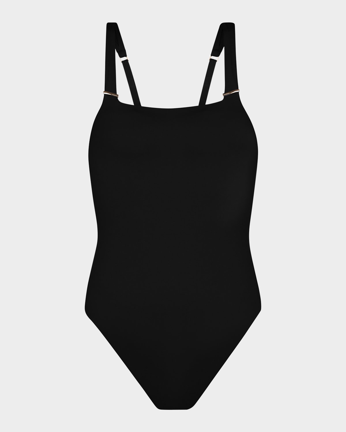 La Blanca Plus Size LB Luxe Square-Neck One-Piece Swimsuit