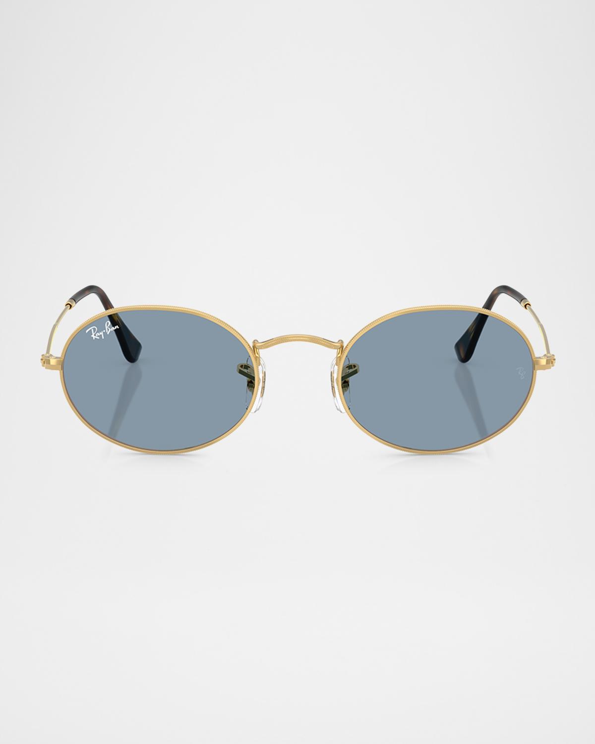 Ray-Ban Metal Oval Sunglasses
