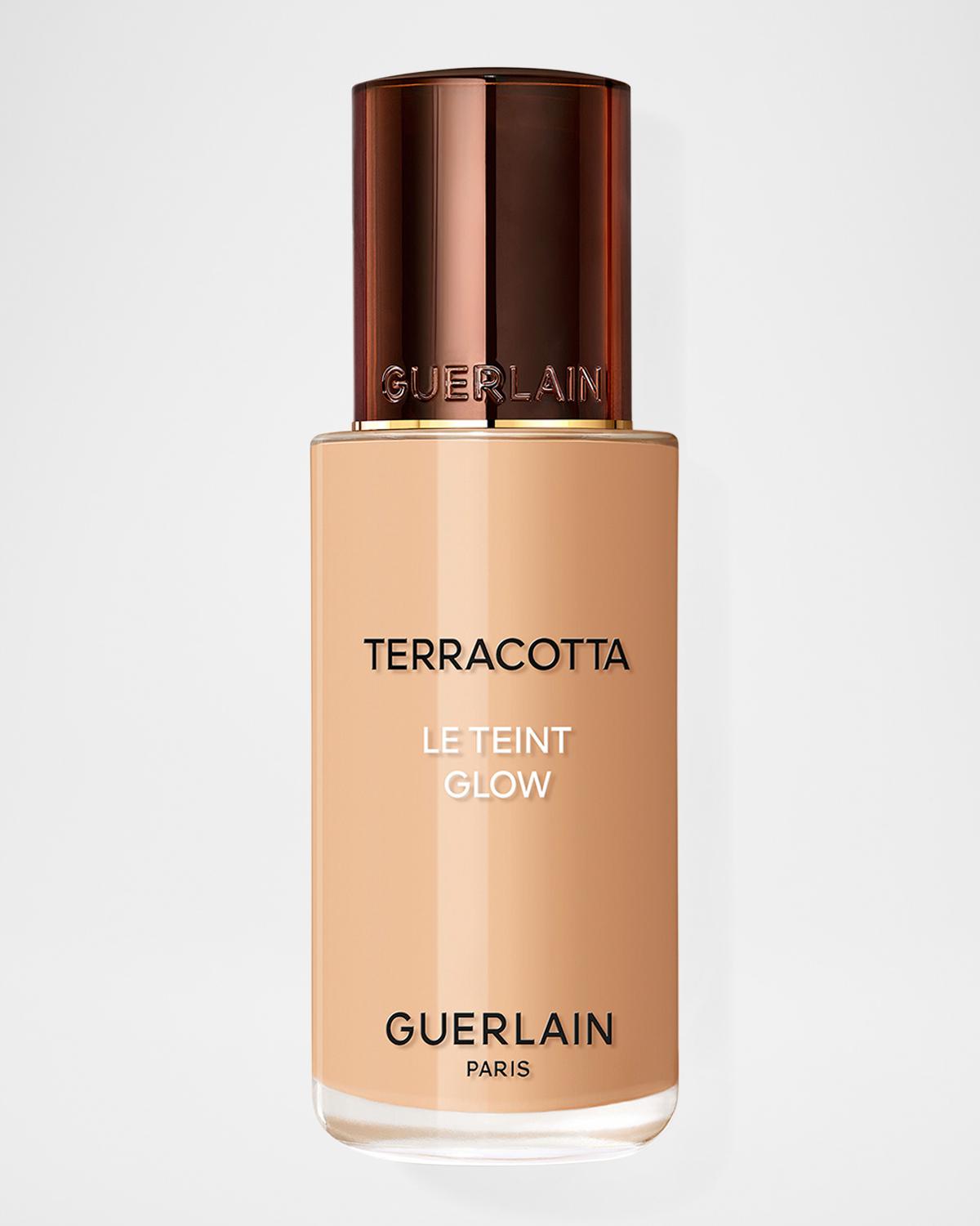 Guerlain Terracotta Le Teint Glow Foundation - 3.5W Medium With Golden Undertones