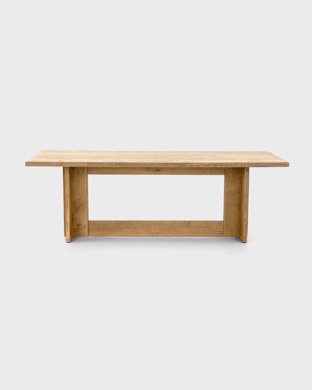Erie Trestle Dining Table, 89"
