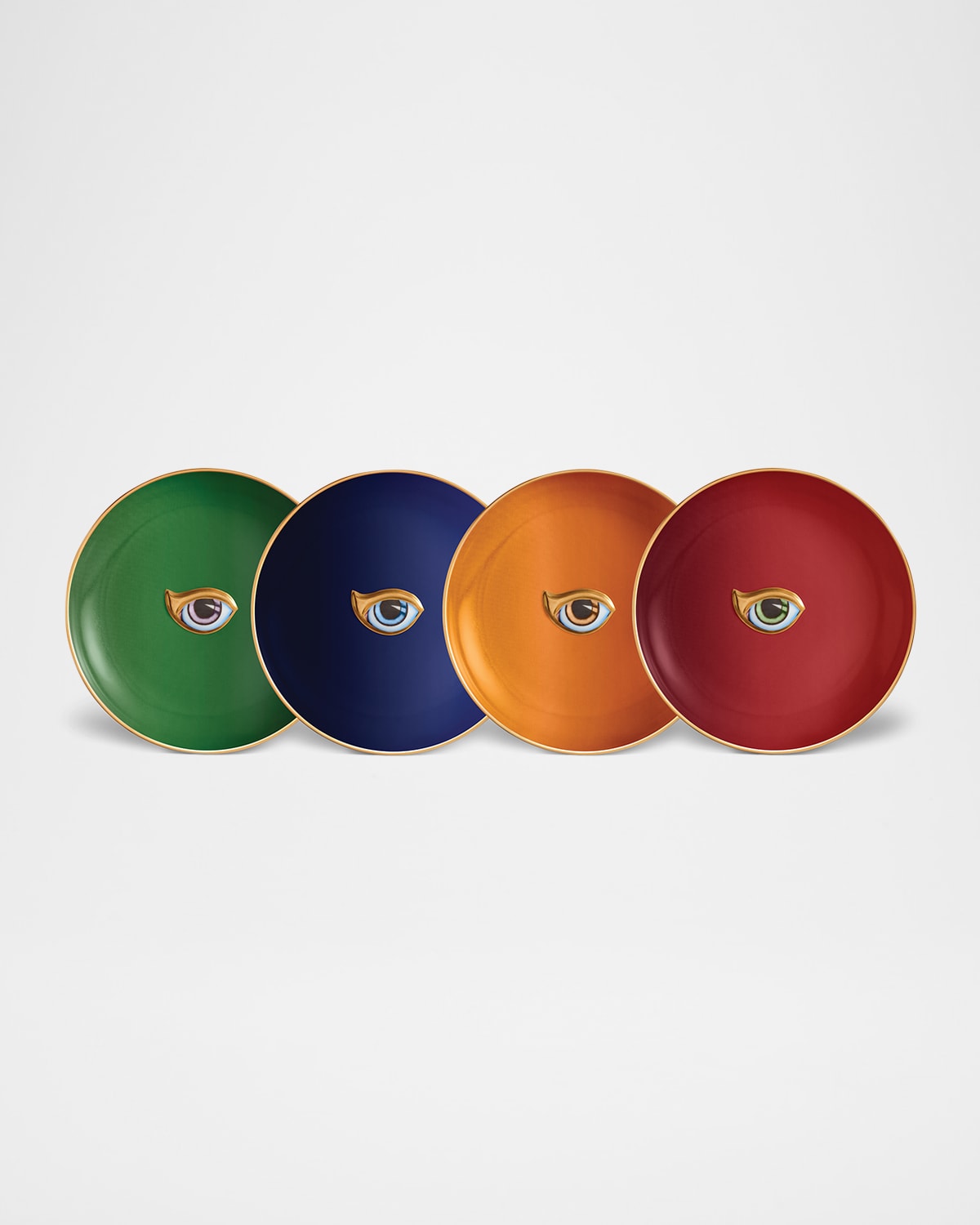 L & Apos;objet X Lito Plates, Set Of 4
