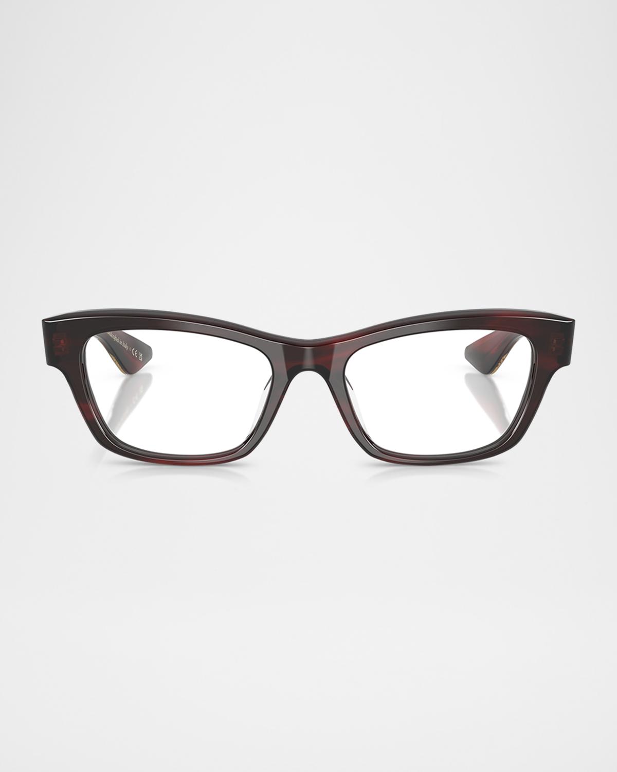 Khaite x Oliver Peoples UV5585U Acetate Pillow Optical Frames