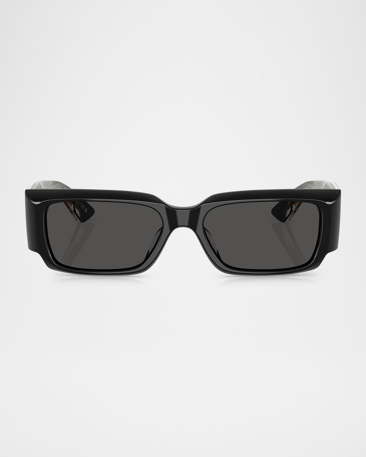 Khaite x Oliver Peoples OV5583SU Acetate Pillow Sunglasses