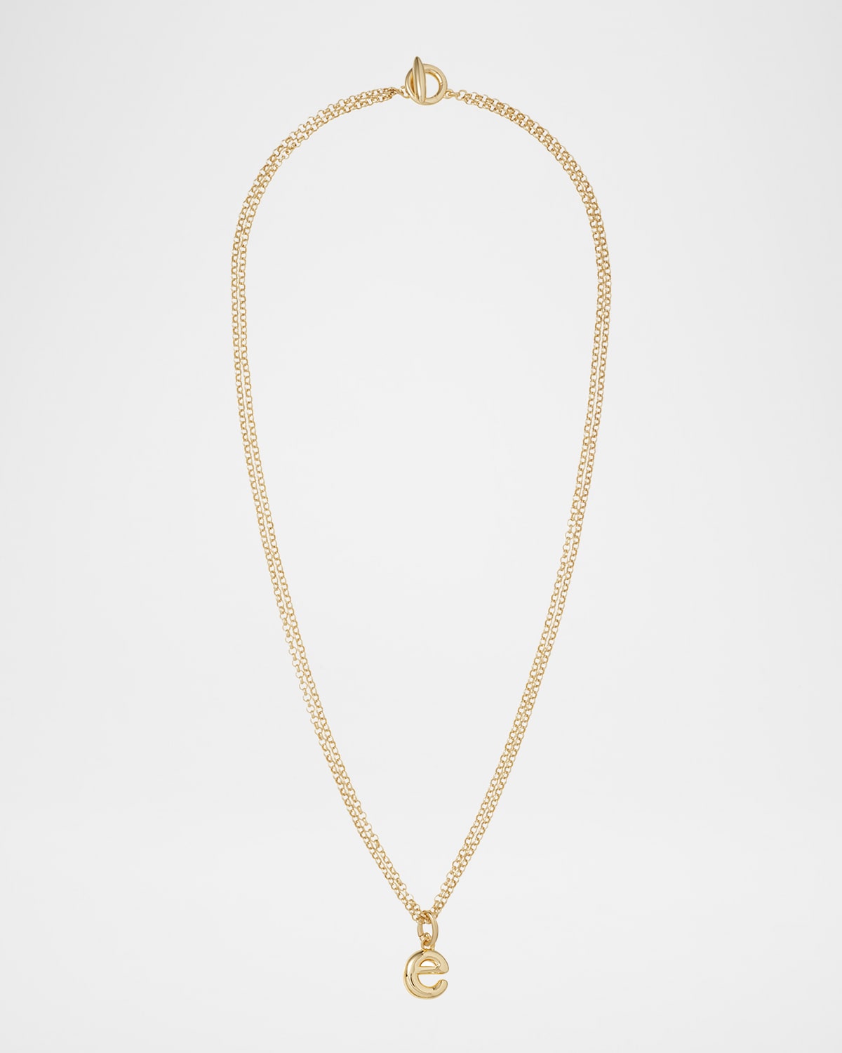 Roxanne Assoulin The Puffy Initial Necklace