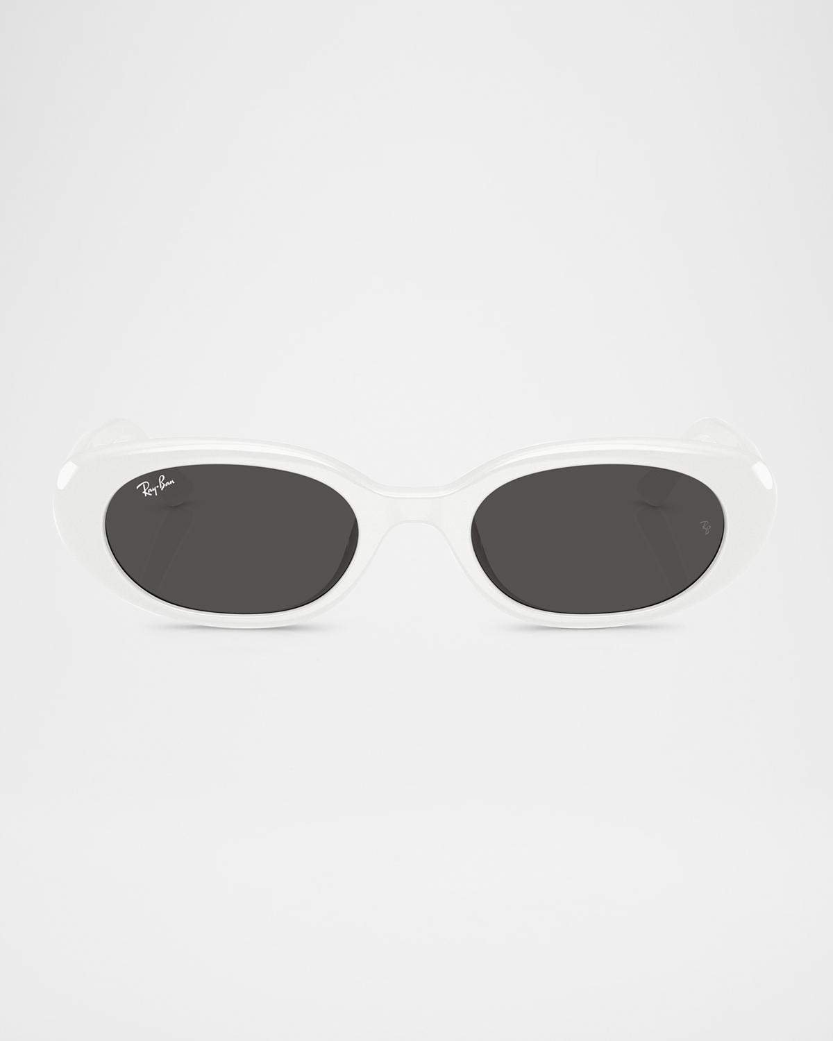 Ray-Ban RB4441D Rectangle Plastic Sunglasses