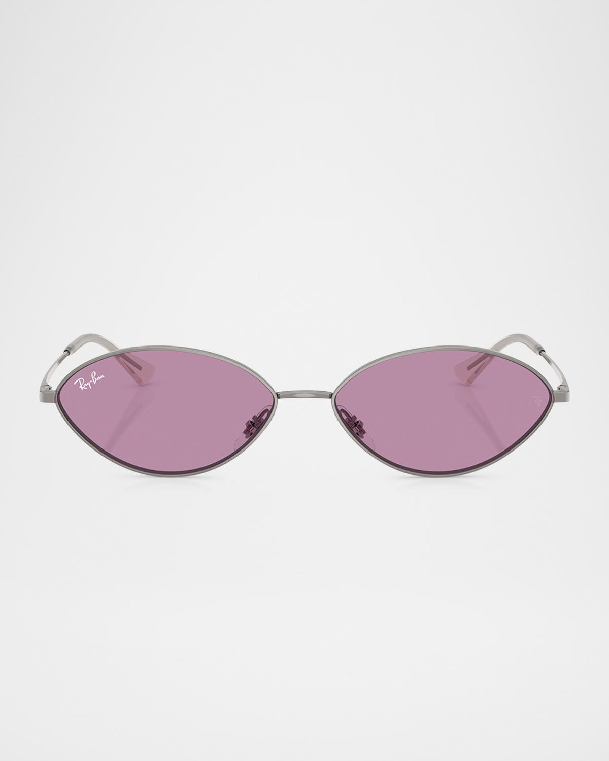 Ray-Ban RB3757 Oval Metal Sunglasses