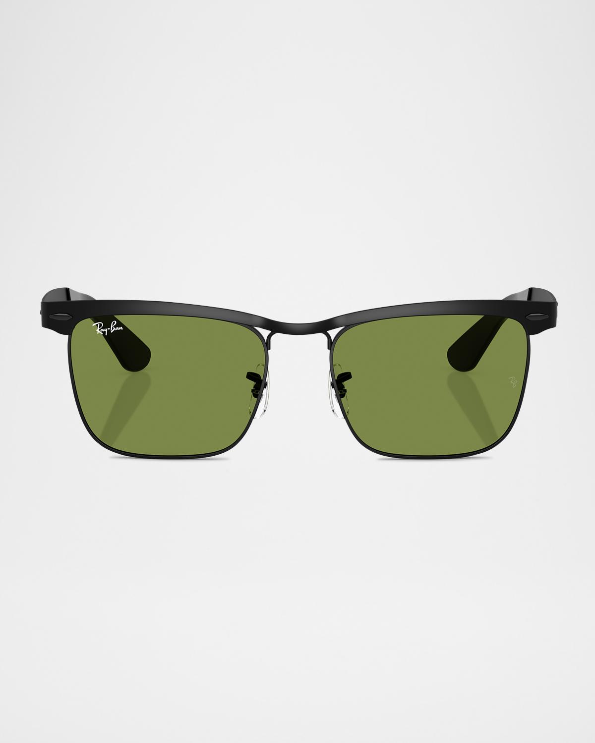 Ray-Ban Men's RB3875 Square Sunglasses, 56mm