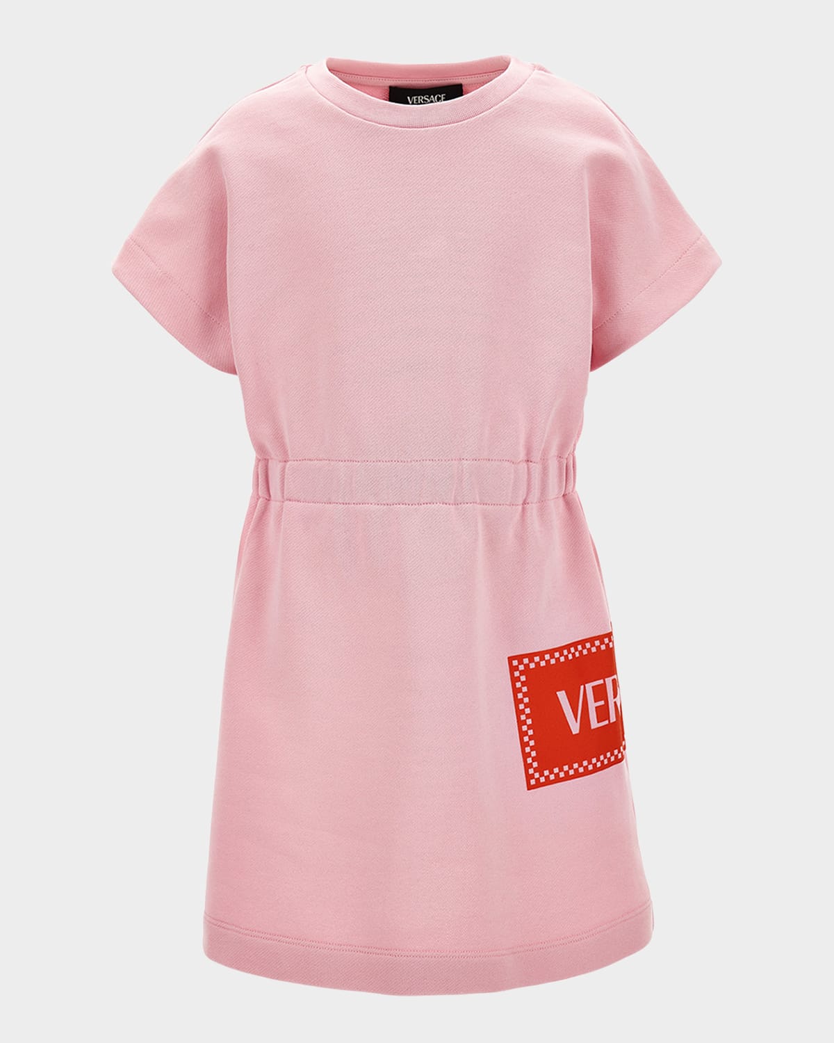 Versace Girl 's Fleece Dress W/ Vintage Logo-Print, Size 6-14