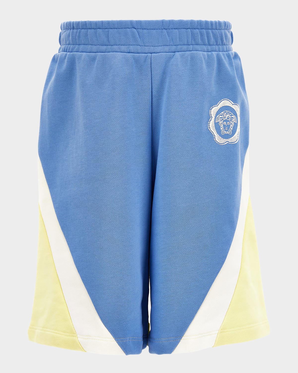 Versace Boy 's Medusa Stamp Fleece Shorts