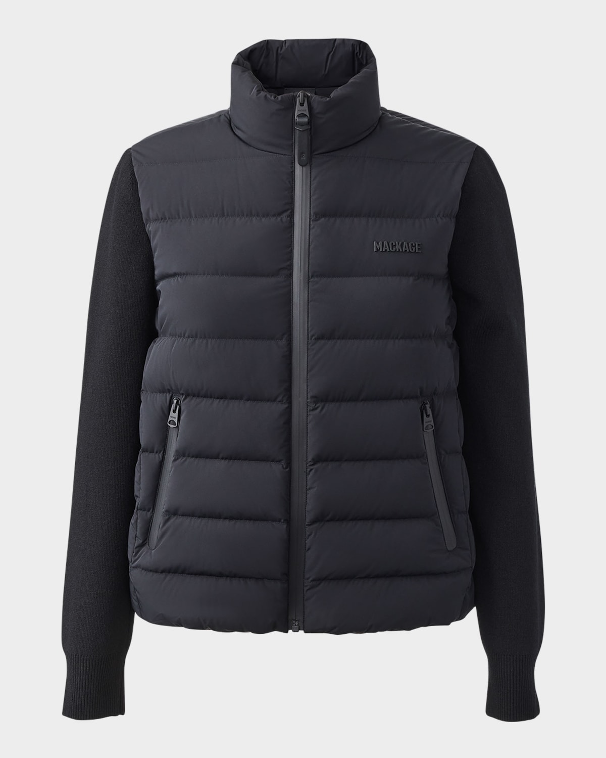 Mackage Oceane-City Light Down Mixed-Media Jacket