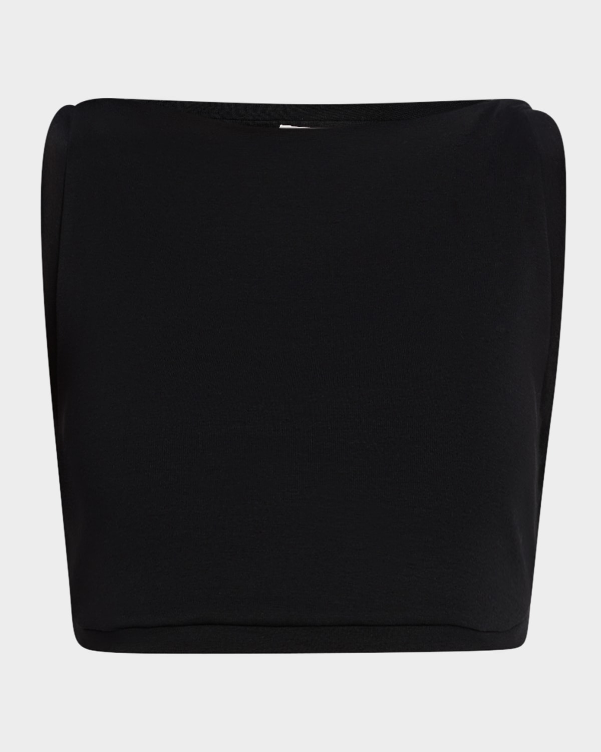 Mae Cropped High-Neck Top