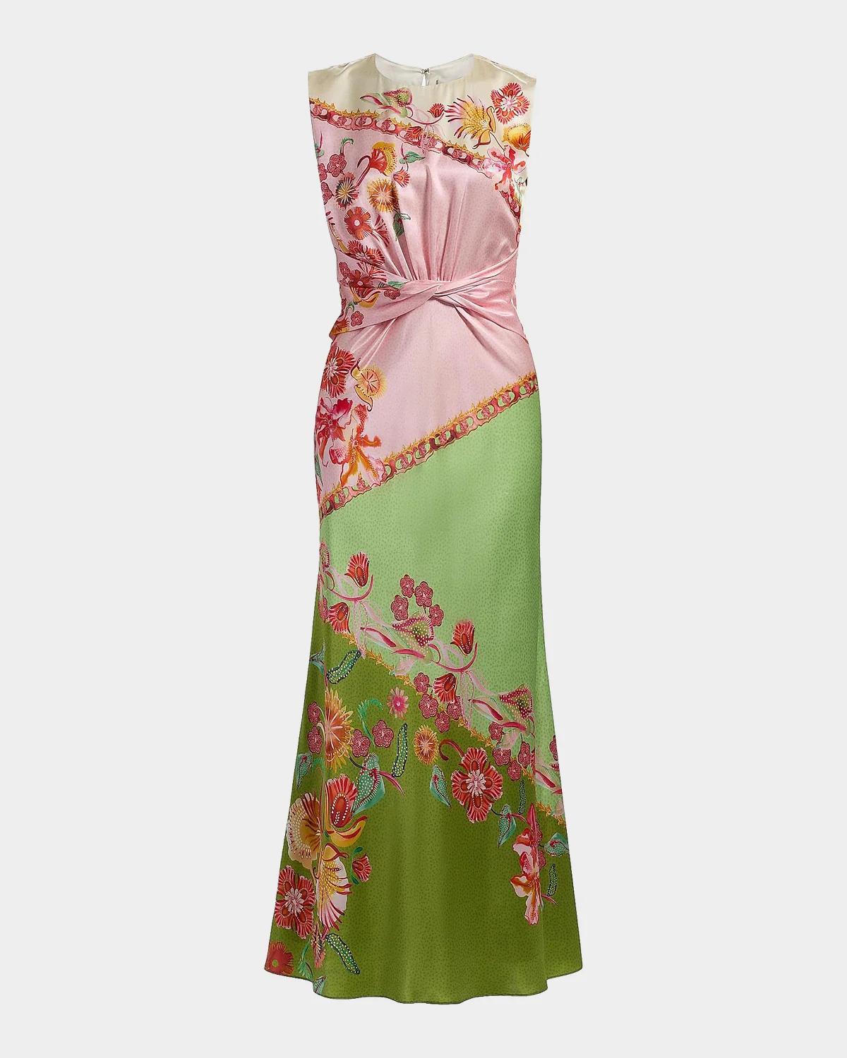 Gwen Silk Midi Dress