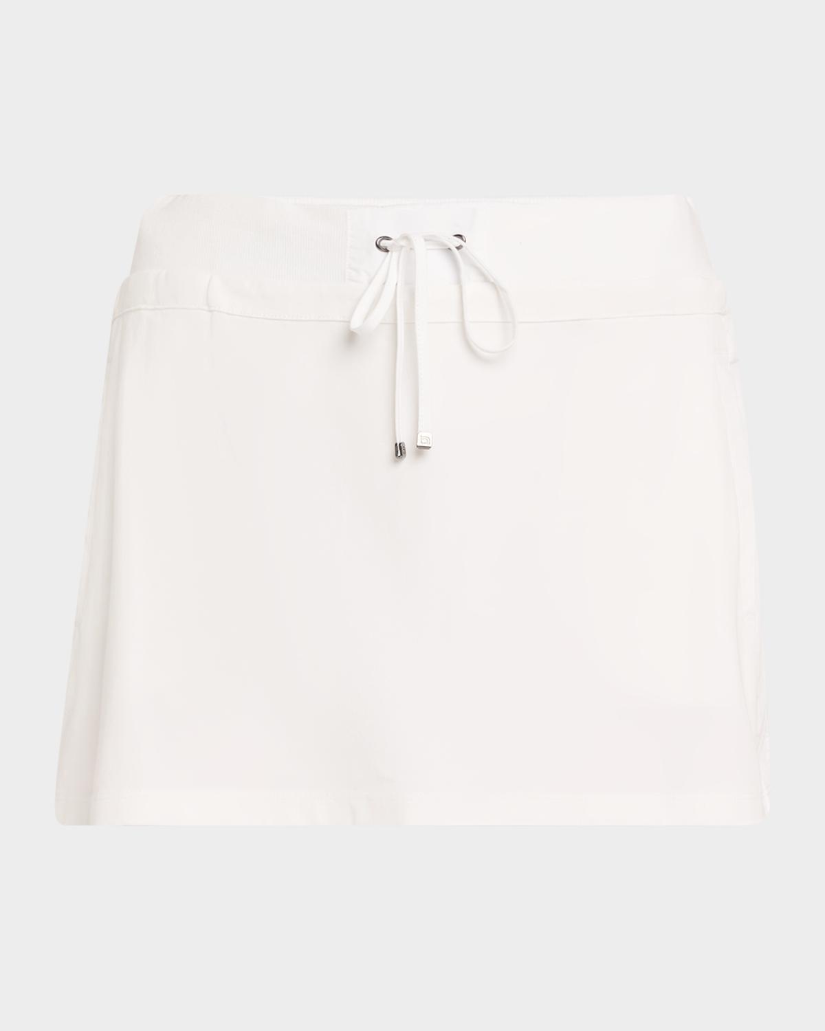Blanc Noir Summer Drawstring Skort
