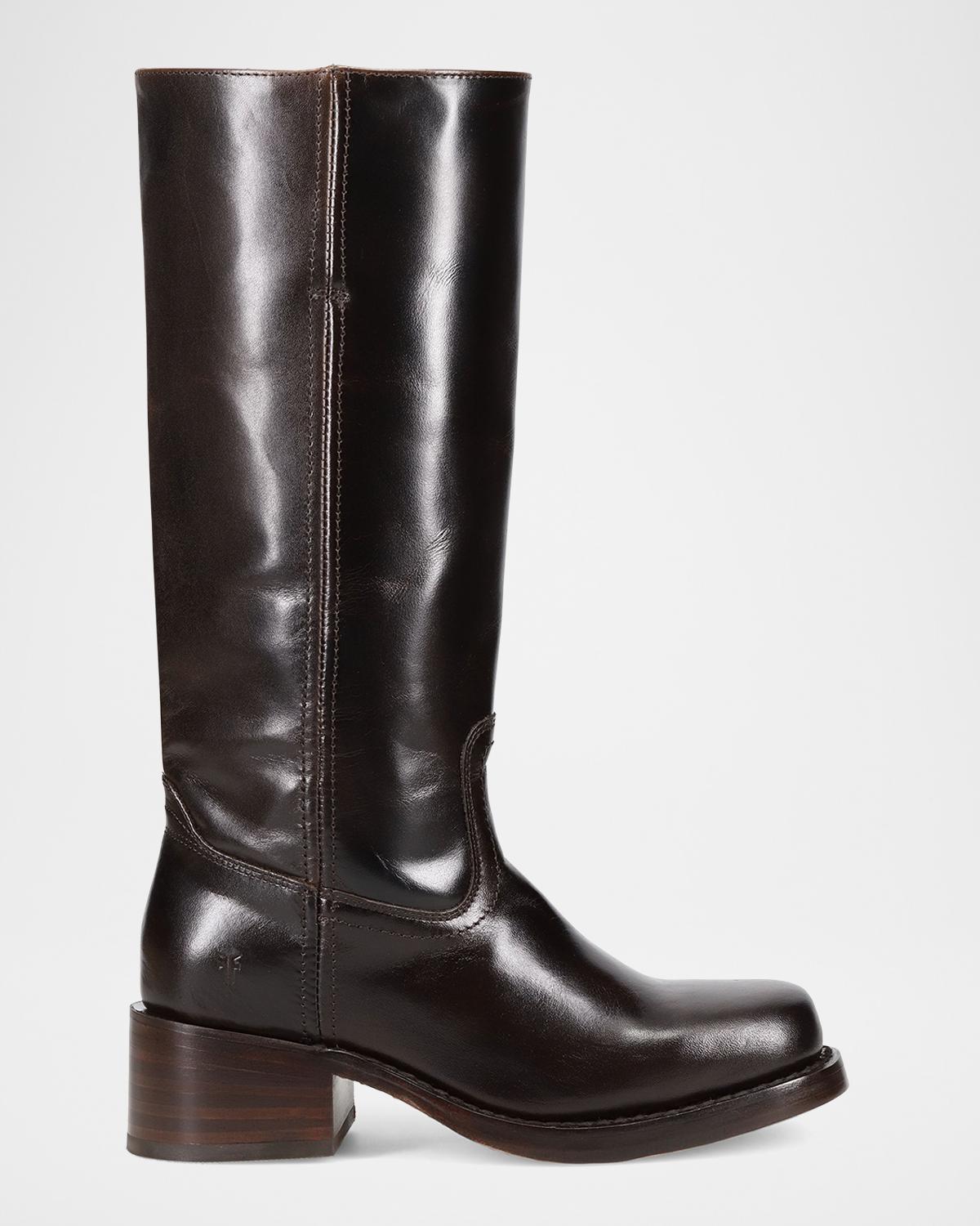 Frye Campus 14L Leather Knee-High Boots