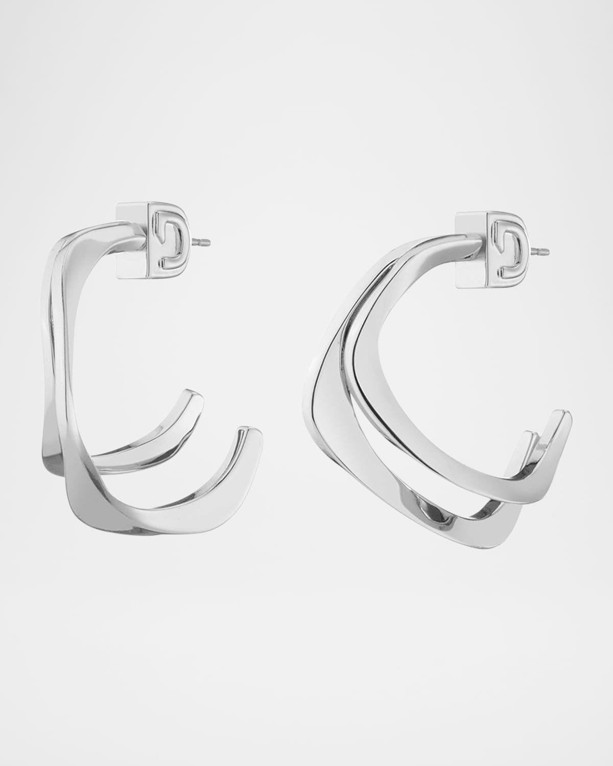 DEMARSON Sandro Hoop Earrings