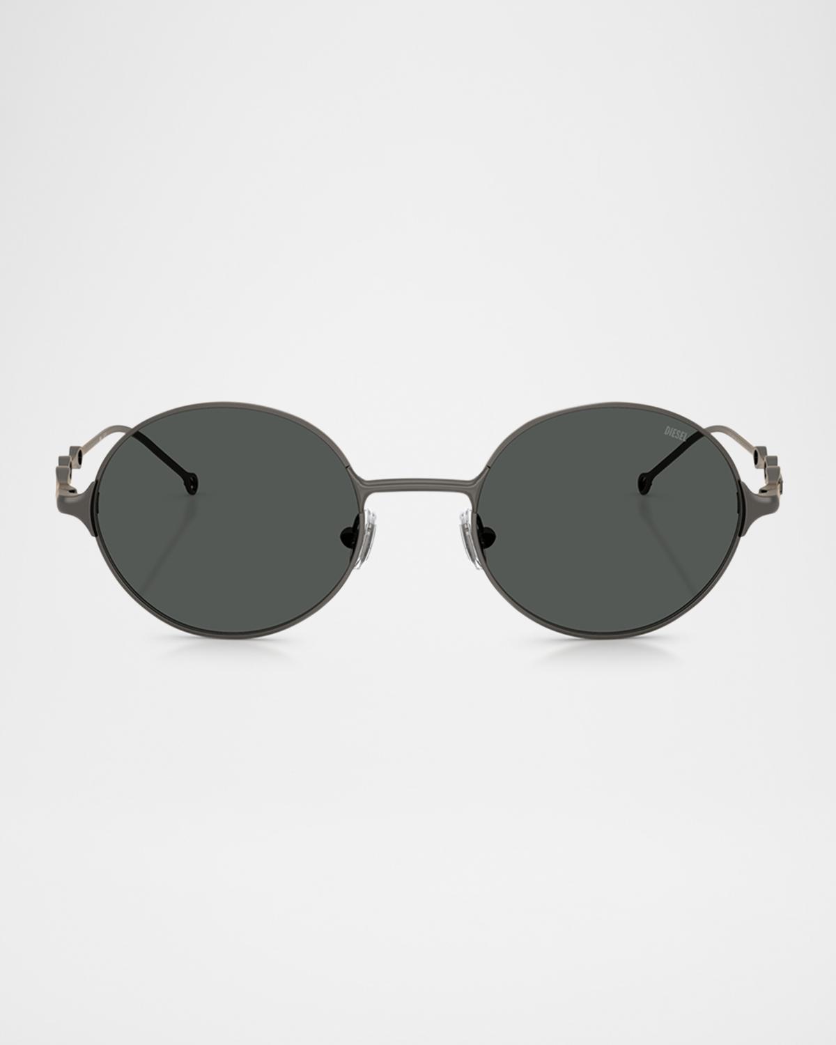 Diesel Men's DL1008 Round Sunglasses