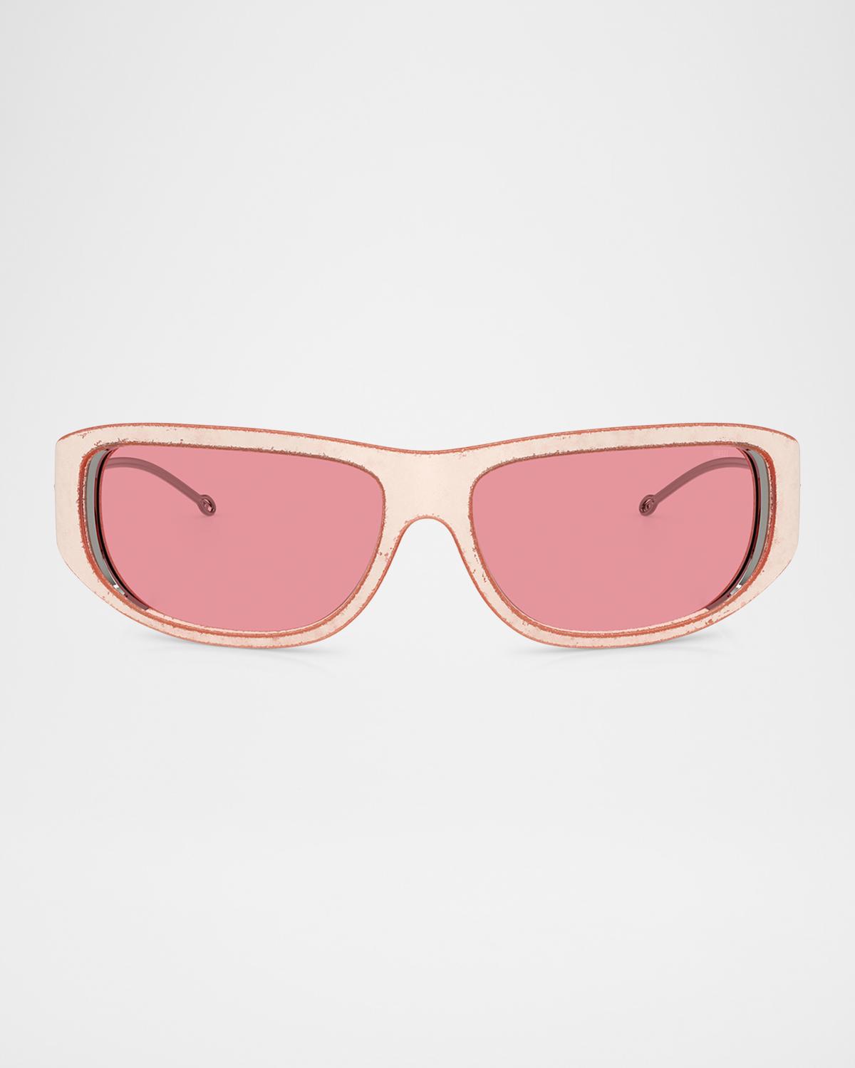 Diesel Men's DL3001 Oval Sunglasses