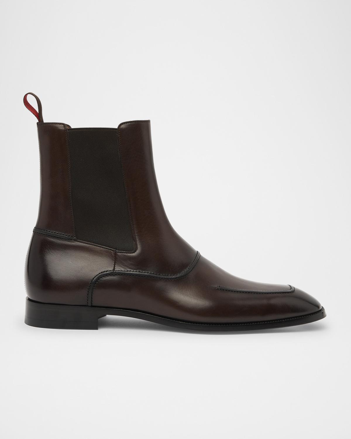 Christian Louboutin Men's Serchelsea Leather Boots