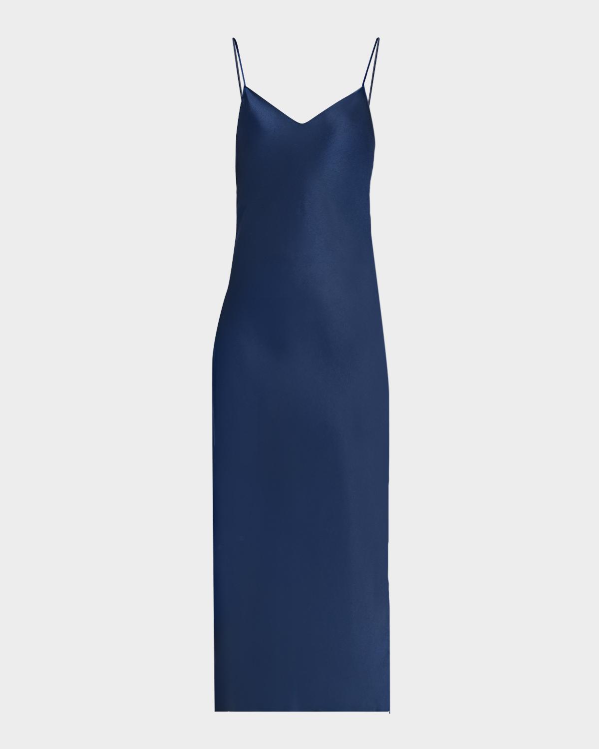 Polo Ralph Lauren Satin Midi Slip Dress