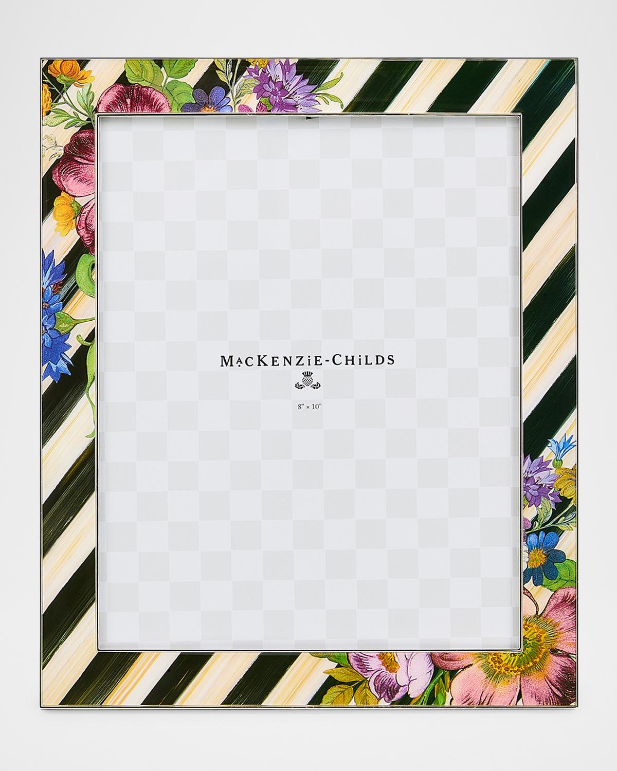 Mackenzie-childs Flower Market Silver-plated Frame, 8" X 10"