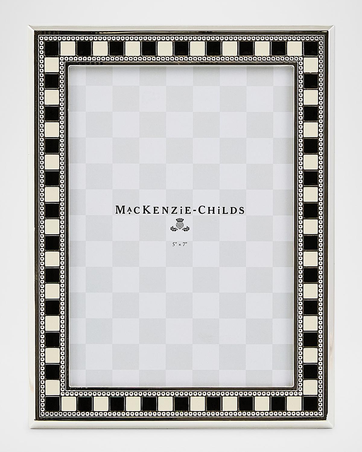 Mackenzie-childs Celebrate Silver-plated Frame, 5" X 7"