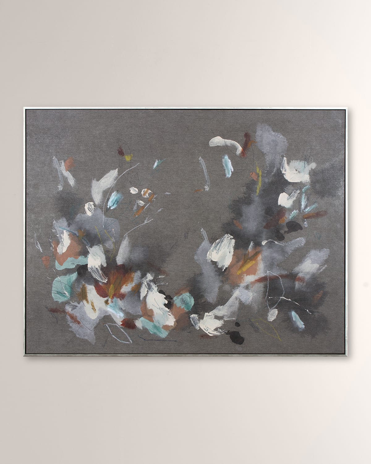 Shadow Catchers "Nocturnal Blooms I" Framed Giclee on Canvas | Thumbnail 3