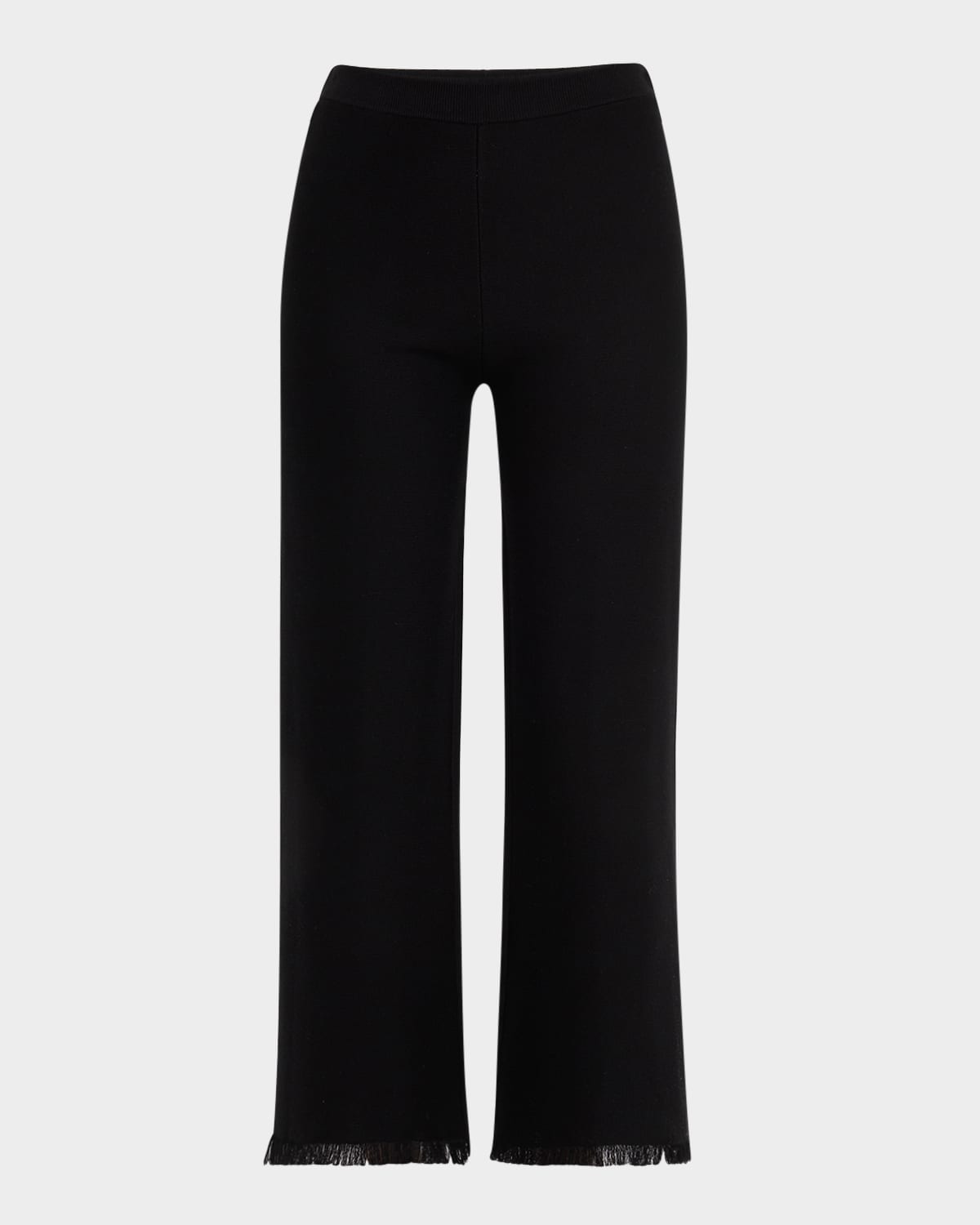 Kobi Halperin Bowen Fringe-Hem Pique Pants