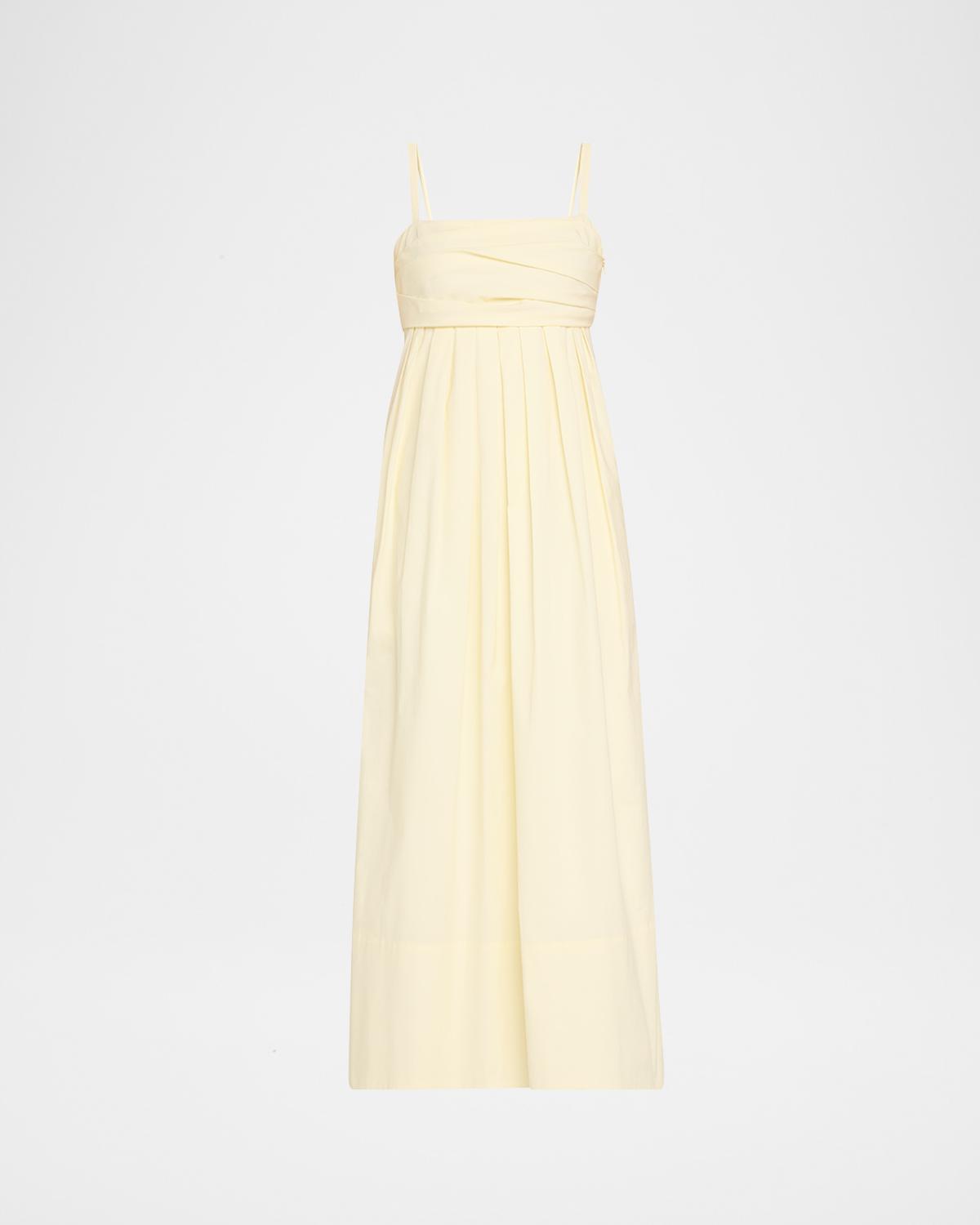 Proenza Schouler White Label Claudine Technical Poplin Midi Dress