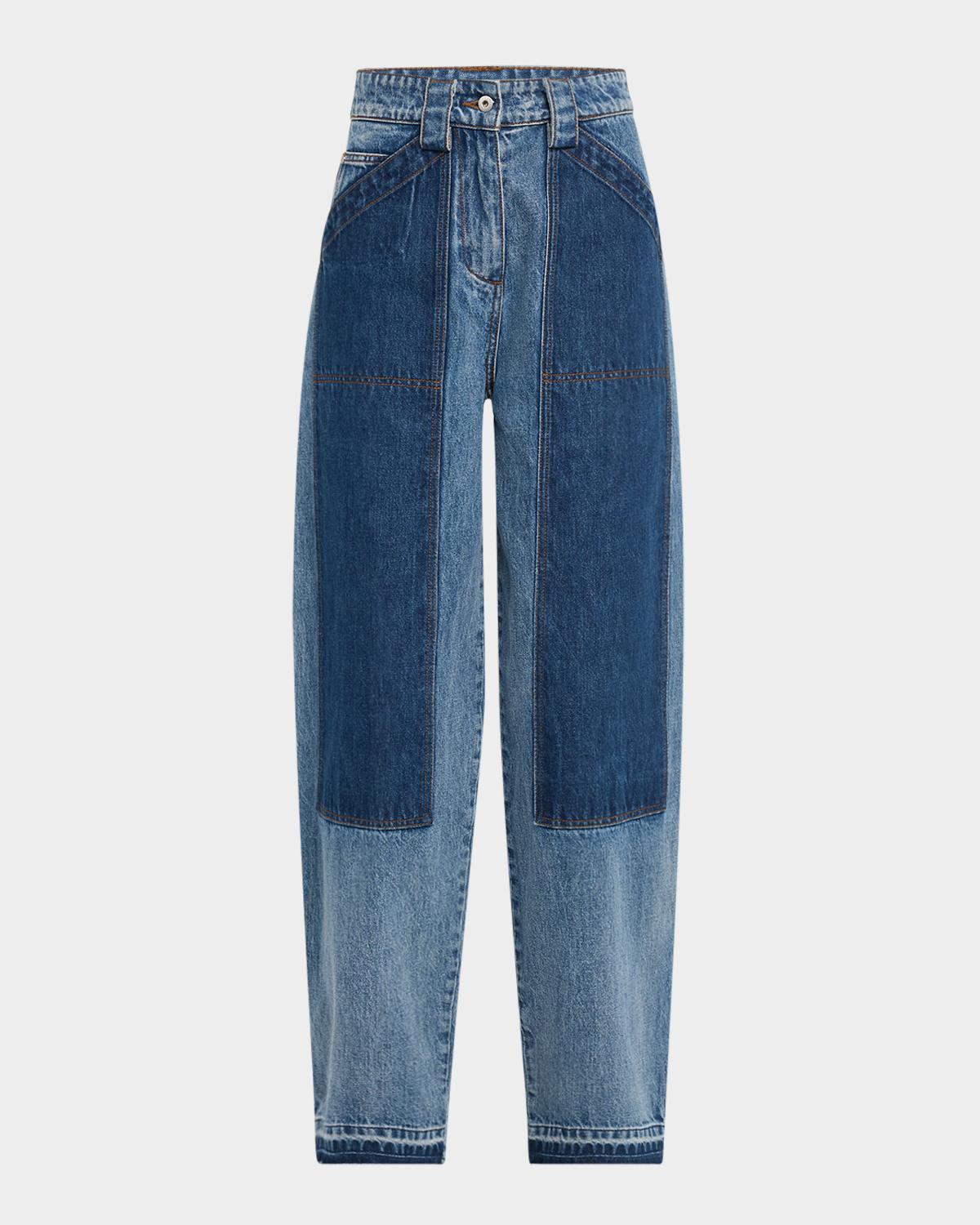 Co Denim Patchwork Pants