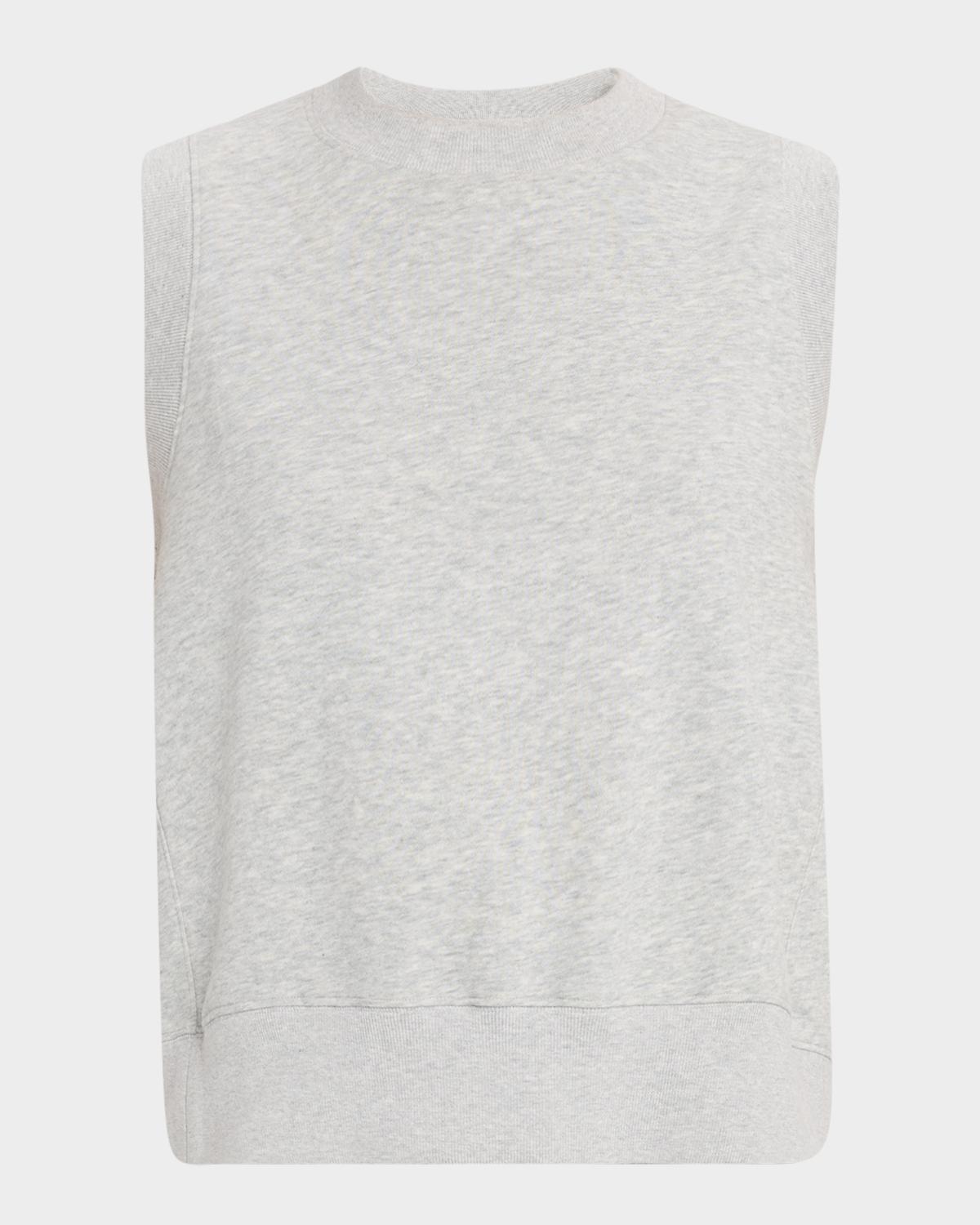Co Sleeveless Crewneck Sweatshirt