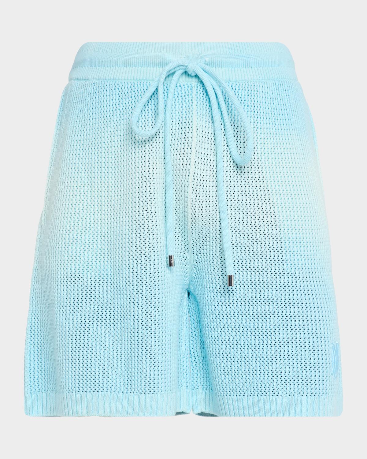 Amiri Men's Cotton Knit Drawstring Shorts