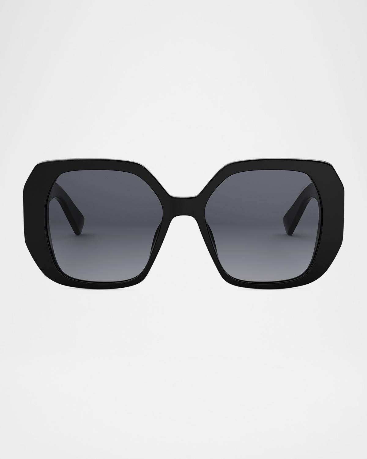 BVLGARI Tubogas Square Acetate Sunglasses