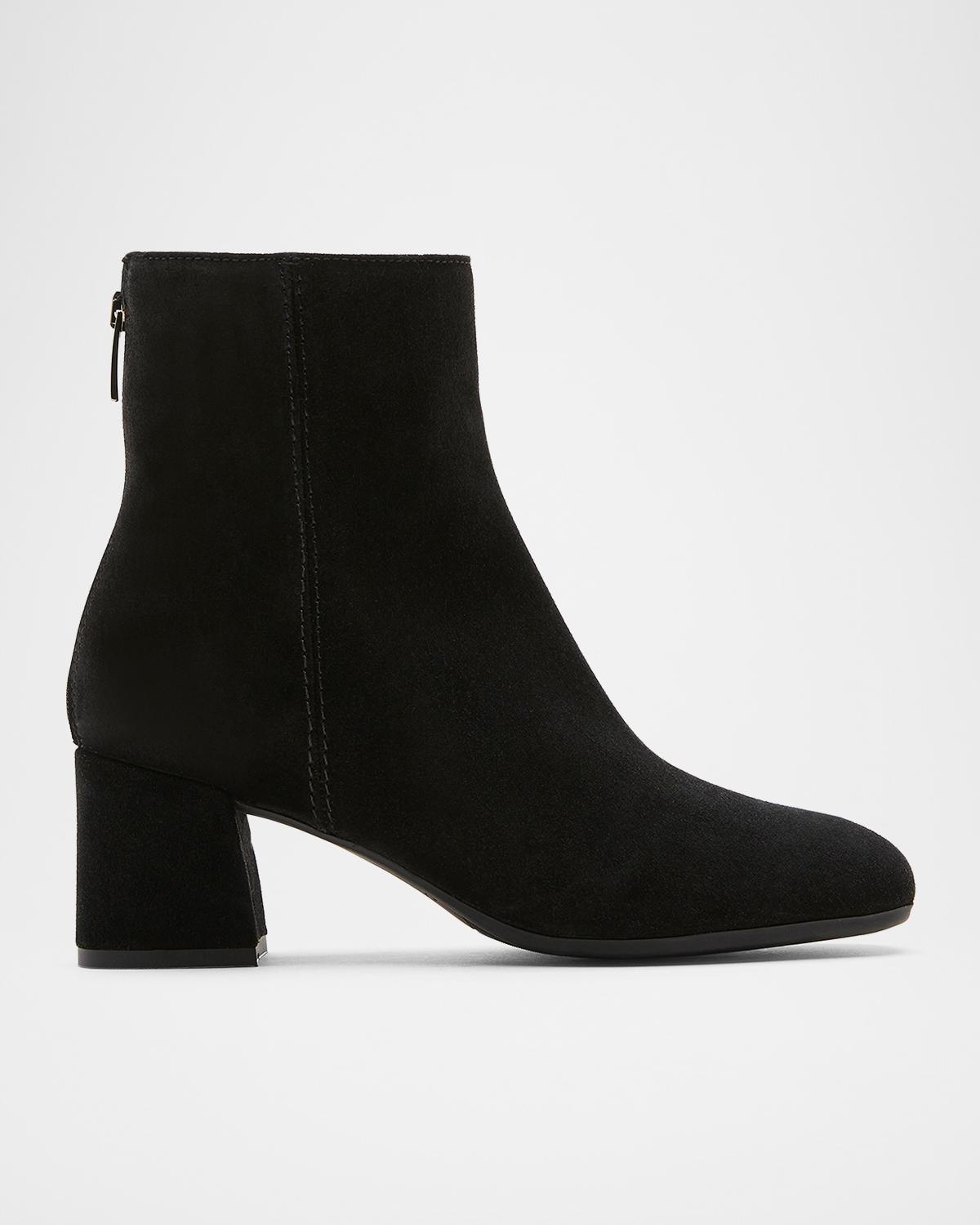 La Canadienne Jason Suede Ankle Booties