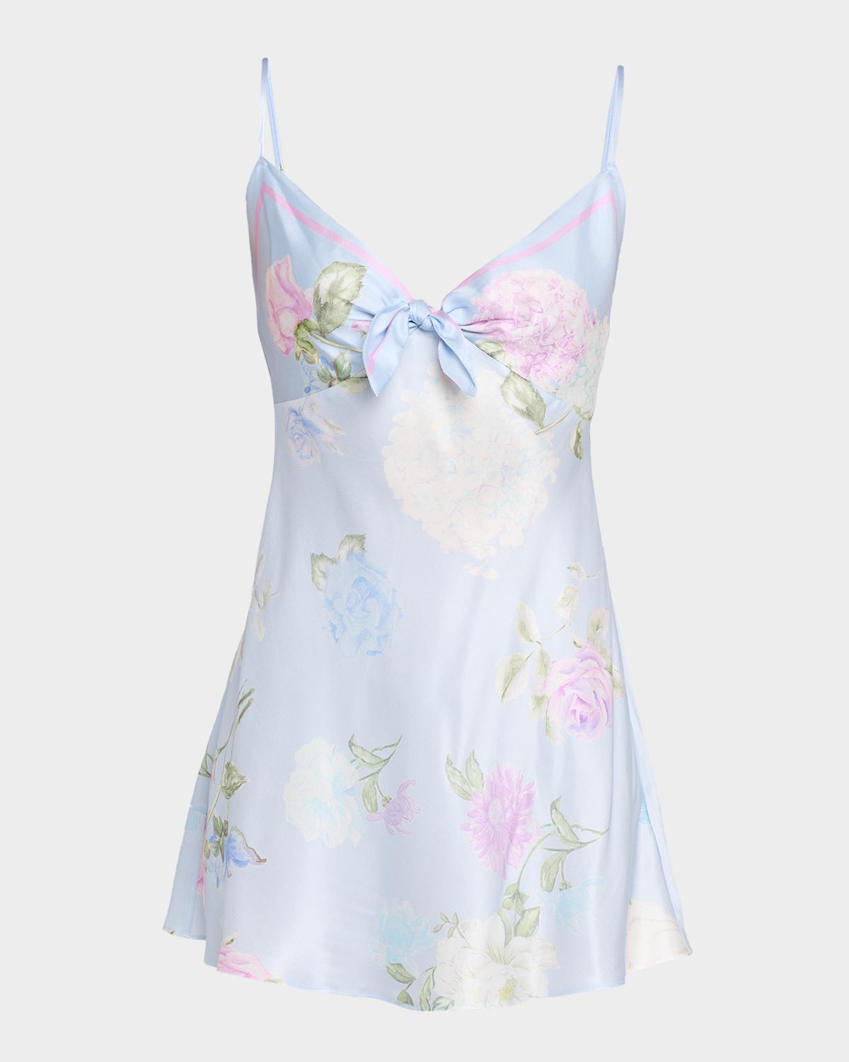 LoveShackFancy Beliona Floral Mini Dress