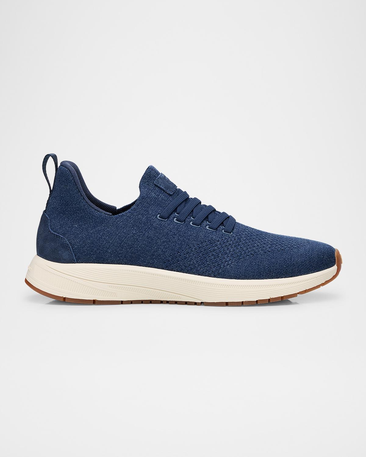 Peter Millar Men's Odeon Knit Sneakers